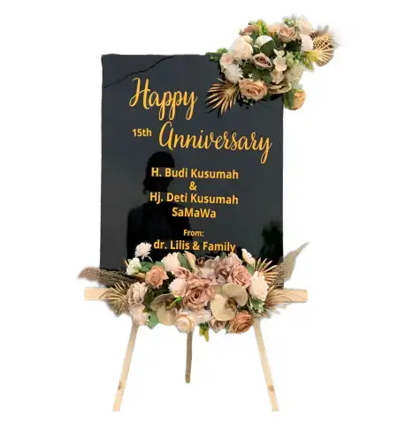Papan Bunga Akrilik Mengesta
